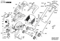 Bosch 3 600 H82 000 ROTAK 34 (ERGOFLEX) Lawnmower Spare Parts